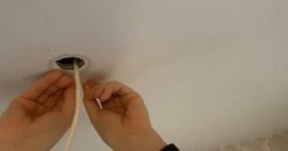 Установка люстры в Ленинске-Кузнецком в октябре